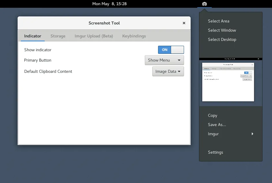 screenshot of Screenshot Tool